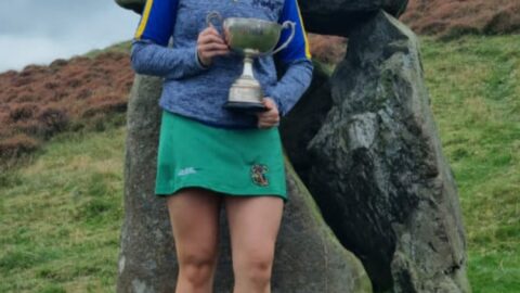 Molly Lynch, Sarsfields Club, Cork.winner of the 2021 puck fada