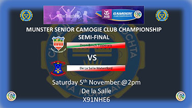 Munster Senior Club Championship semi-final Drom&Inch Tipperary v De La Salle Waterford