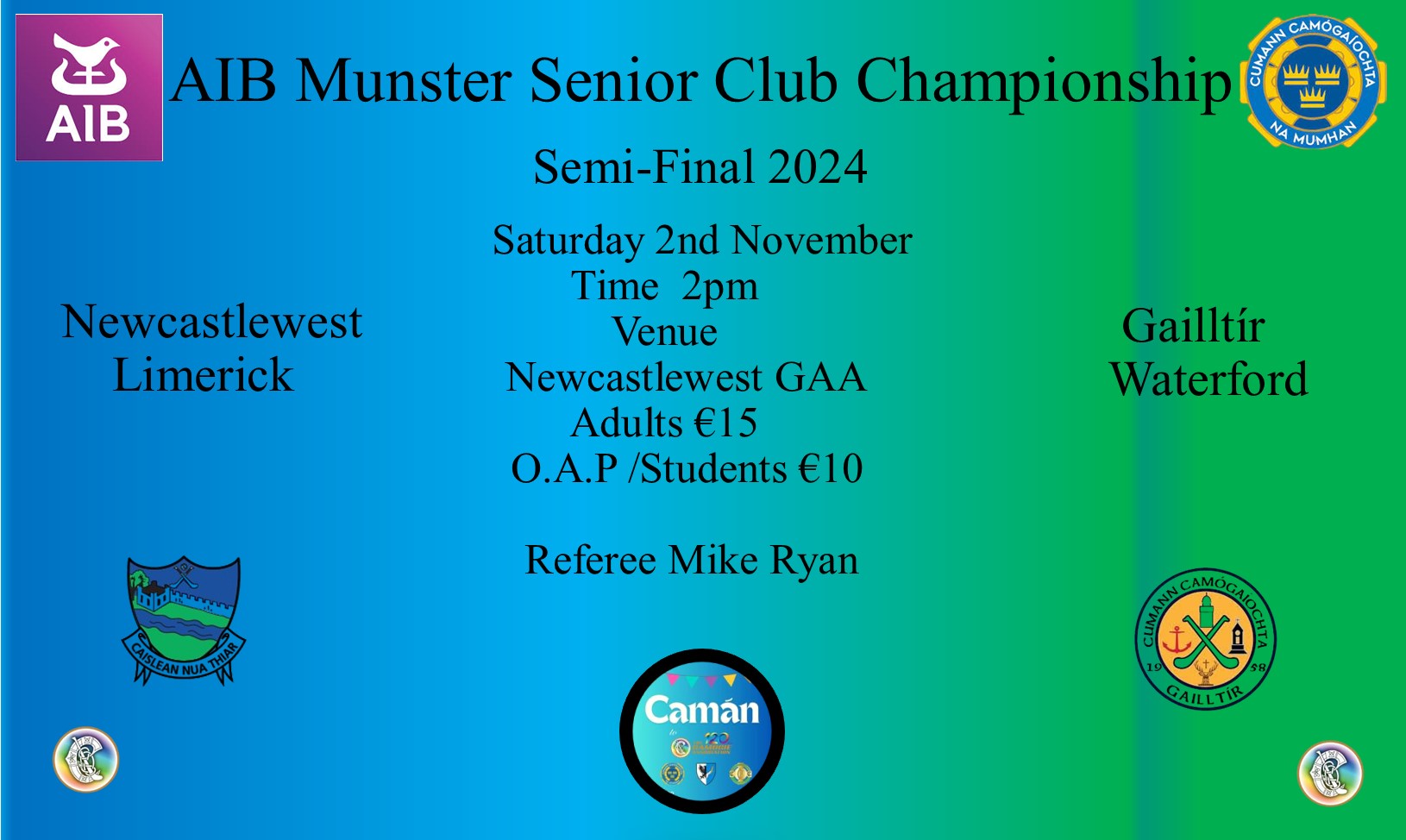 Munster Senior Semi Finals