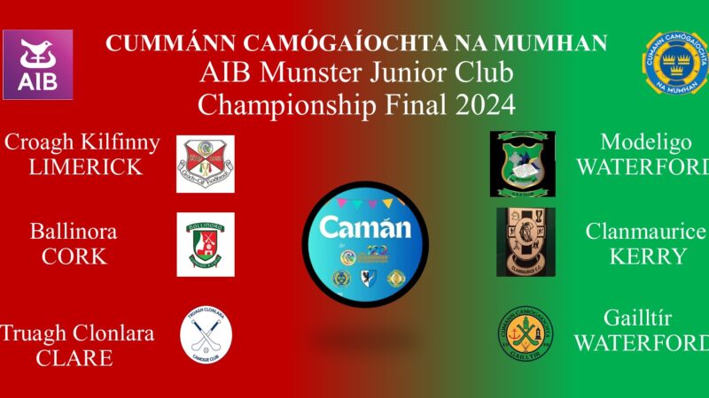 AIB Munster Senior Intermediate and Junior Championship Finals 2024