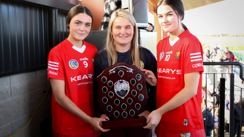 The First Munster U17 Development Shield final goes to Cork Camogie when they took on Limerick Camogie in Fethard Town Park on Saturday 22nd February 2025