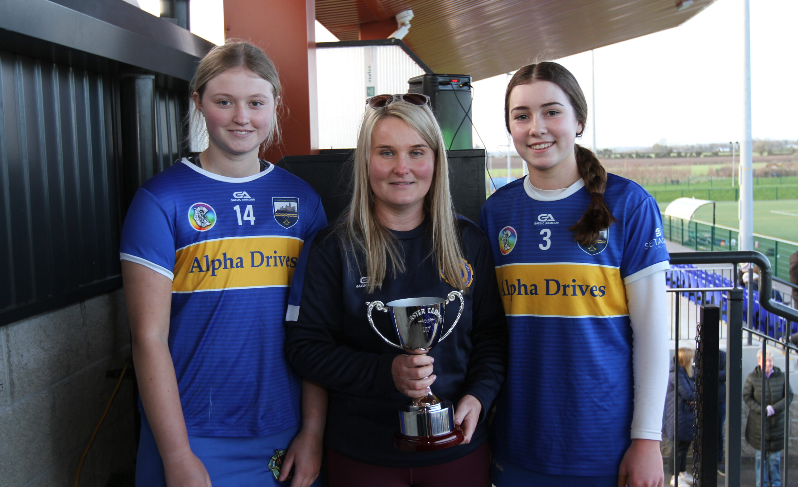 Official Tipperary Camogie win the First Munster U17 Development cup final in Fethard Town Park on Saturday 22nd February 2025