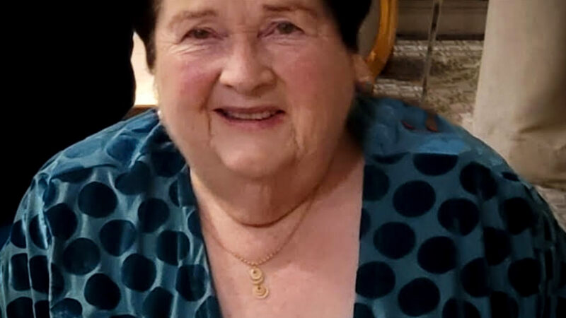 Chairperson Munster Camogie Christine Ryan acknowledging Rose Malone for all her hard work accepting on Rose’s behalf Lil;ian Zinkant