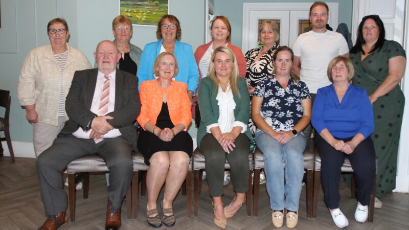 presentation night for Rose Malone a member of Munster THDC and Jonathan Tallon Munster Regional Development Officer