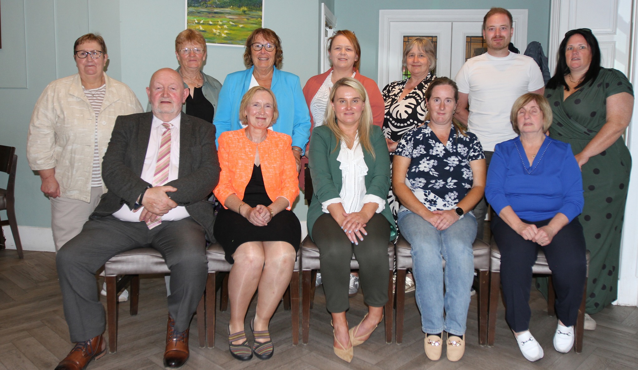 presentation night for Rose Malone a member of Munster THDC and Jonathan Tallon Munster Regional Development Officer