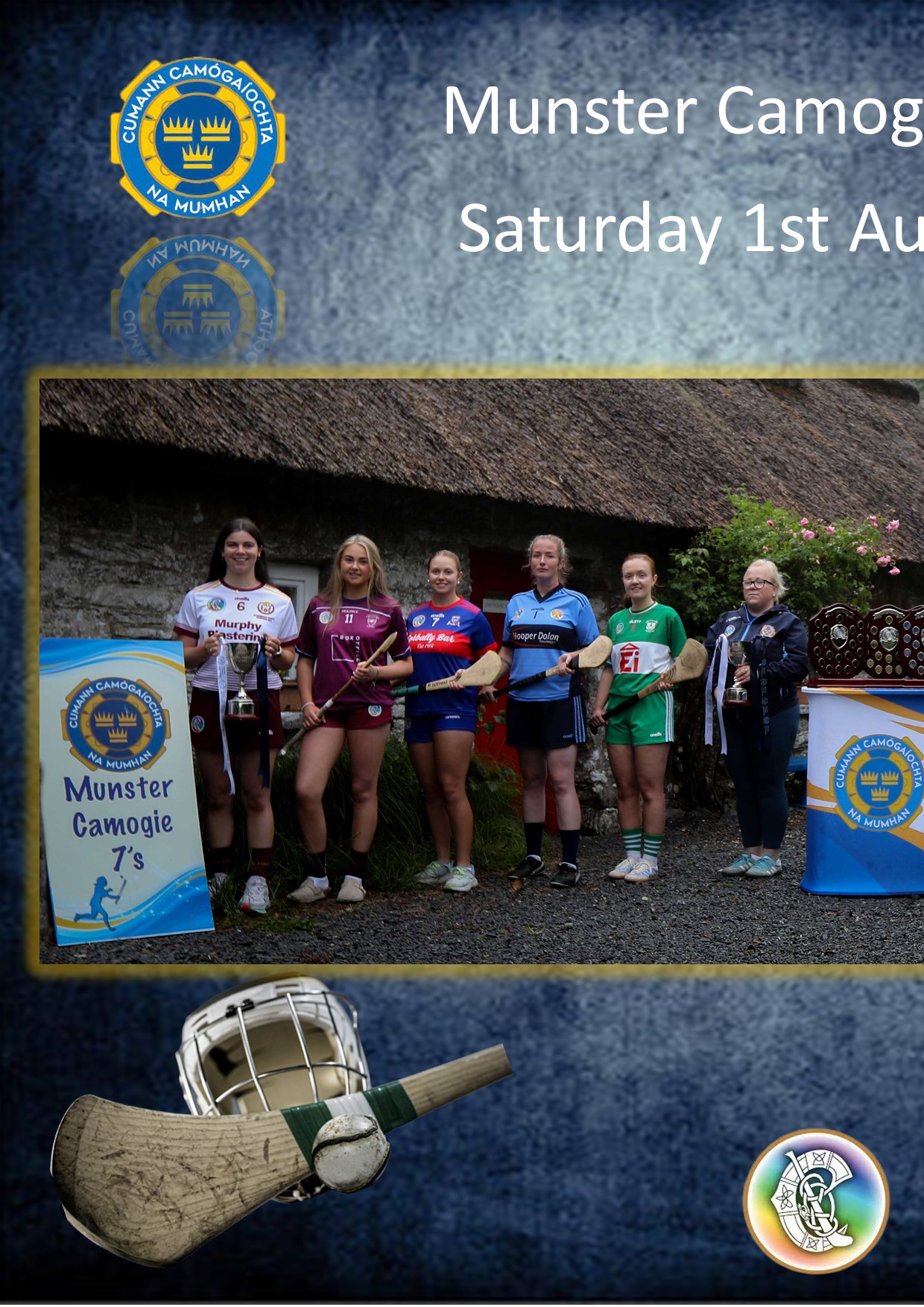 The launch of the Munster 7s took place in Michael Cusack Heritage Centre present at the launch Chairperson Munster Camogie Christine Ryan and Gillian Waters Munster P.R.O on Monday 27th July