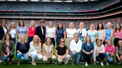 Celebrating the 2001 Tipperary Jubilee Team in Croke Park