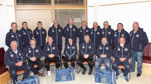 Gear bag presentation to Munster Referees